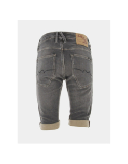 Short en jean denim scotty 3 gris homme - Teddy Smith