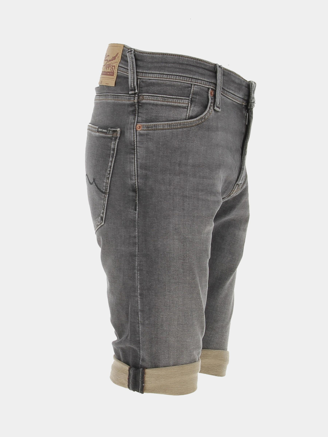 Short en jean denim scotty 3 gris homme - Teddy Smith