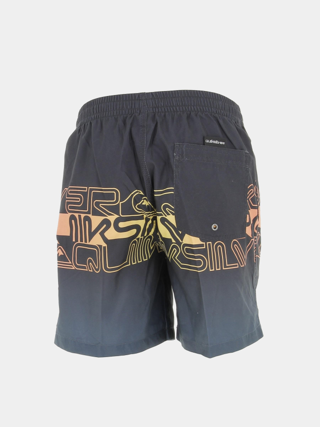 Short de bain everyday wordblock gris homme - Quiksilver