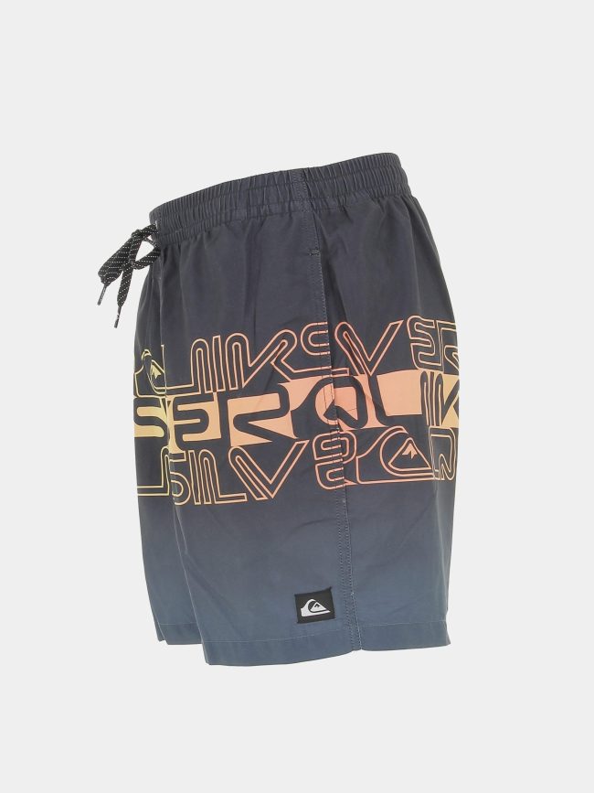 Short de bain everyday wordblock gris homme - Quiksilver