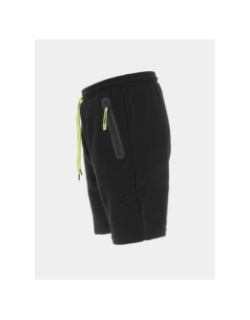 Short jogging détails jaune fluo noir homme - Comme Des Loups