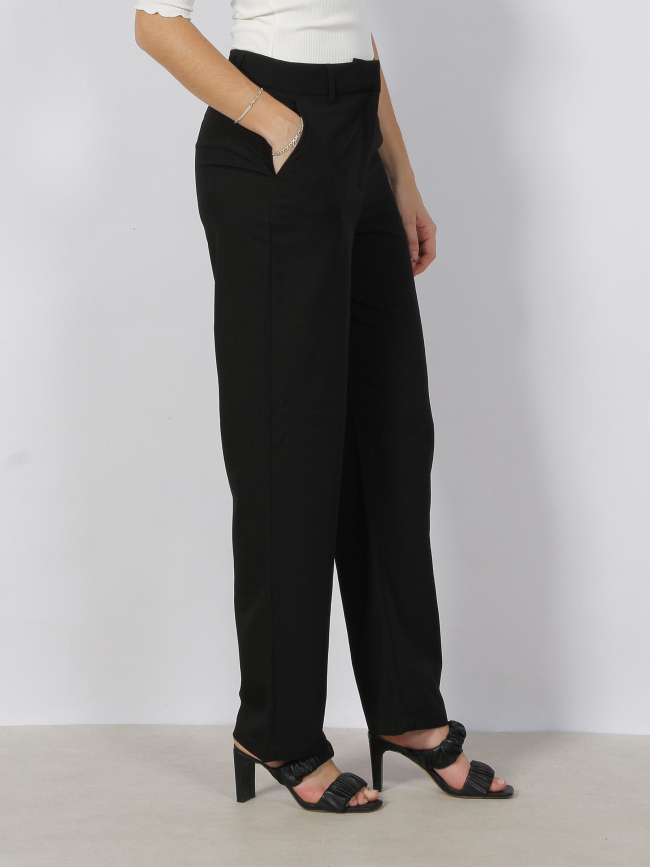 Pantalon droit zelda noir femme - Vero Moda