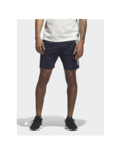 Short jogging linear logo bleu marine homme - Adidas