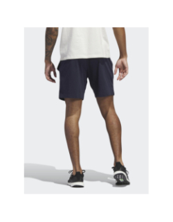 Short jogging linear logo bleu marine homme - Adidas