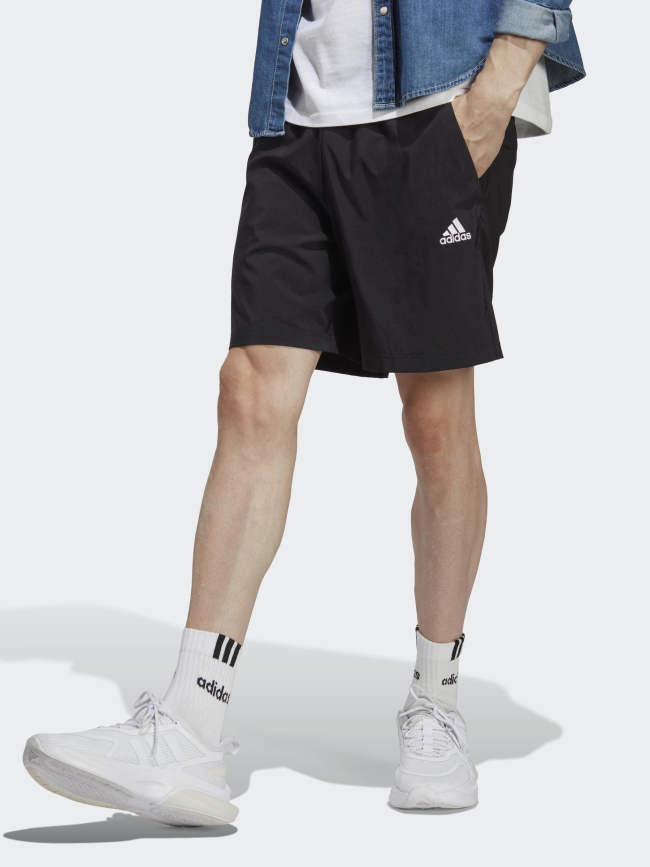 Short de sport chelsea noir homme - Adidas