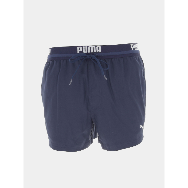 Short de bain logo bleu marine homme - Puma