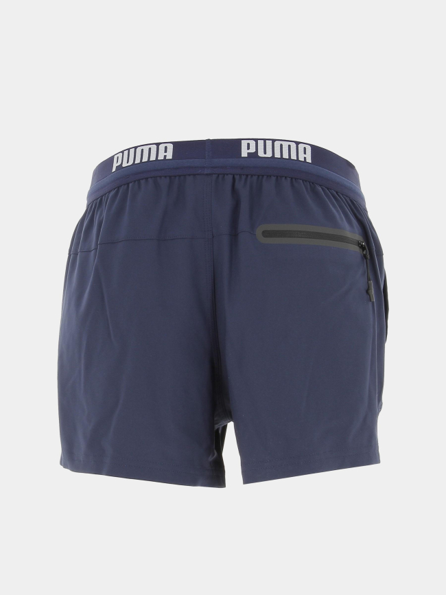 Short de bain logo bleu marine homme - Puma