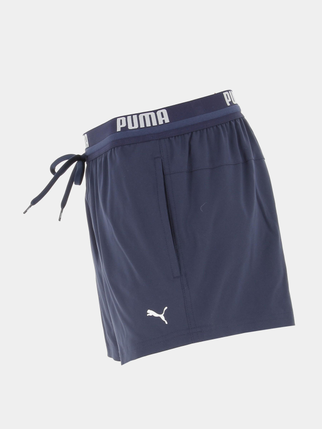 Short de bain logo bleu marine homme - Puma