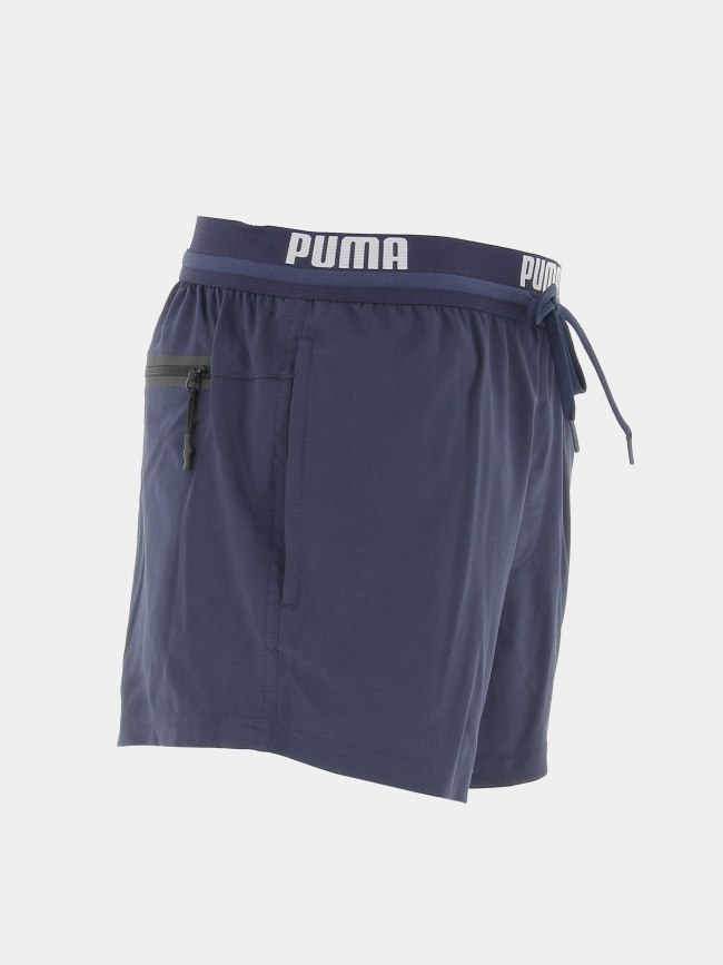 Short de bain logo bleu marine homme - Puma