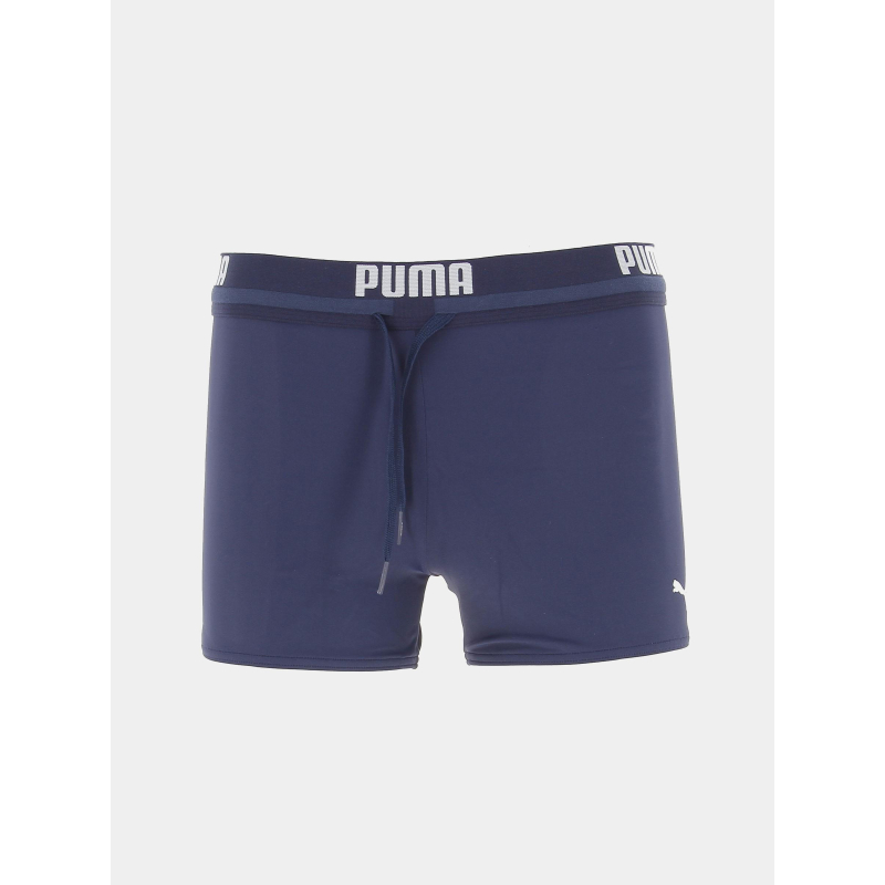 Maillot de bain boxer logo bleu marine homme - Puma