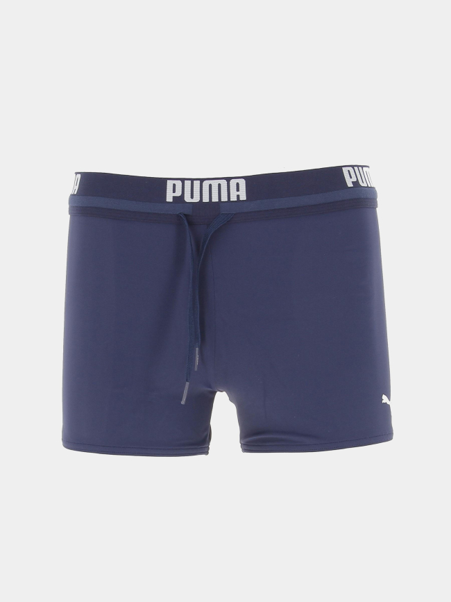 Maillot de bain boxer logo bleu marine homme - Puma