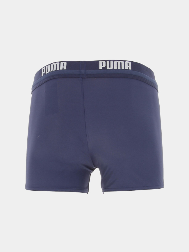 Maillot de bain boxer logo bleu marine homme - Puma