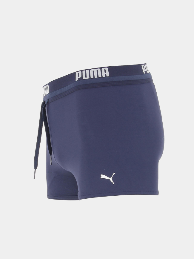 Maillot de bain boxer logo bleu marine homme - Puma