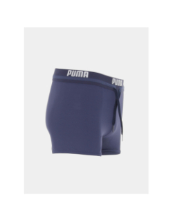 Maillot de bain boxer logo bleu marine homme - Puma