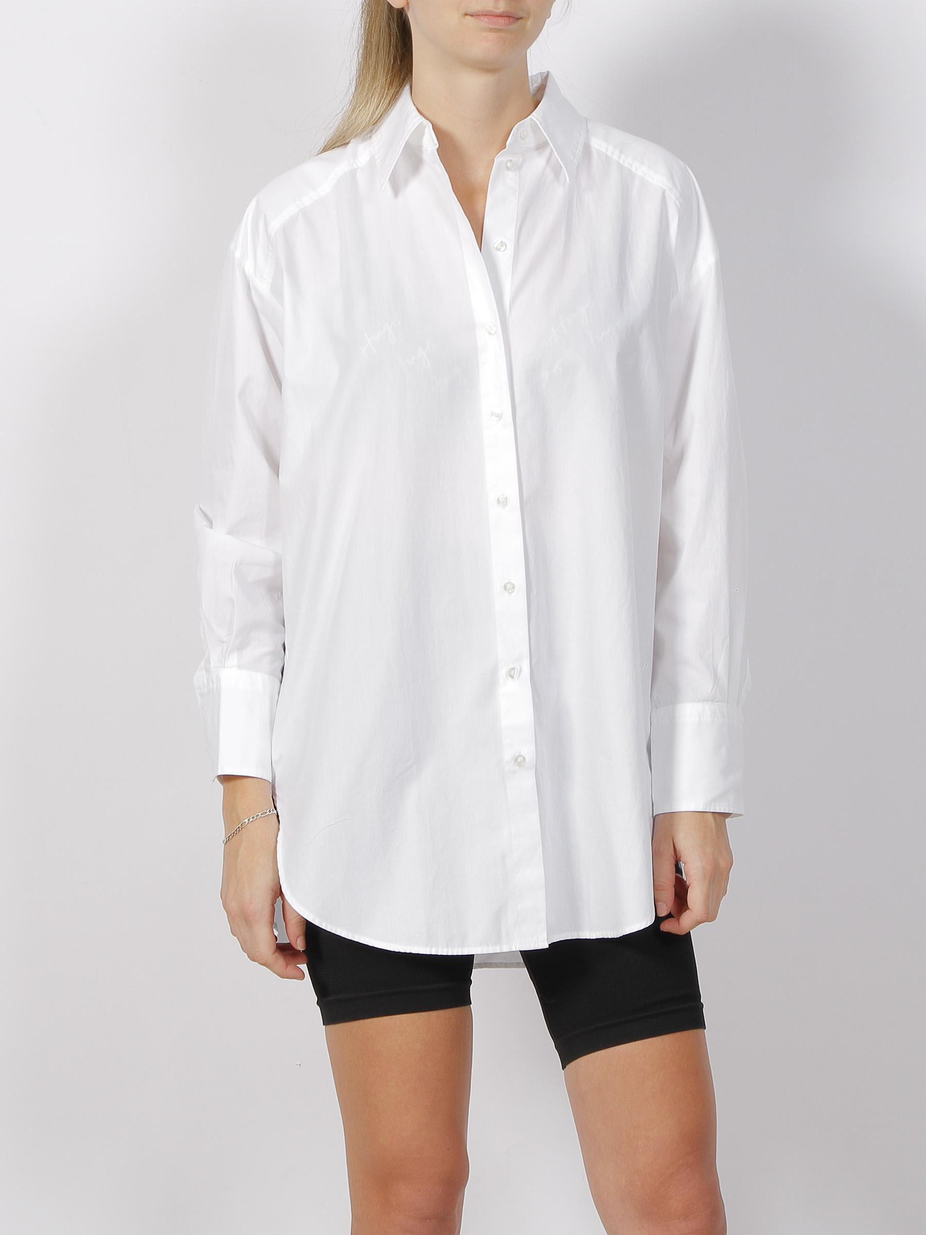 Chemise oversize ennia blanc femme - Hugo