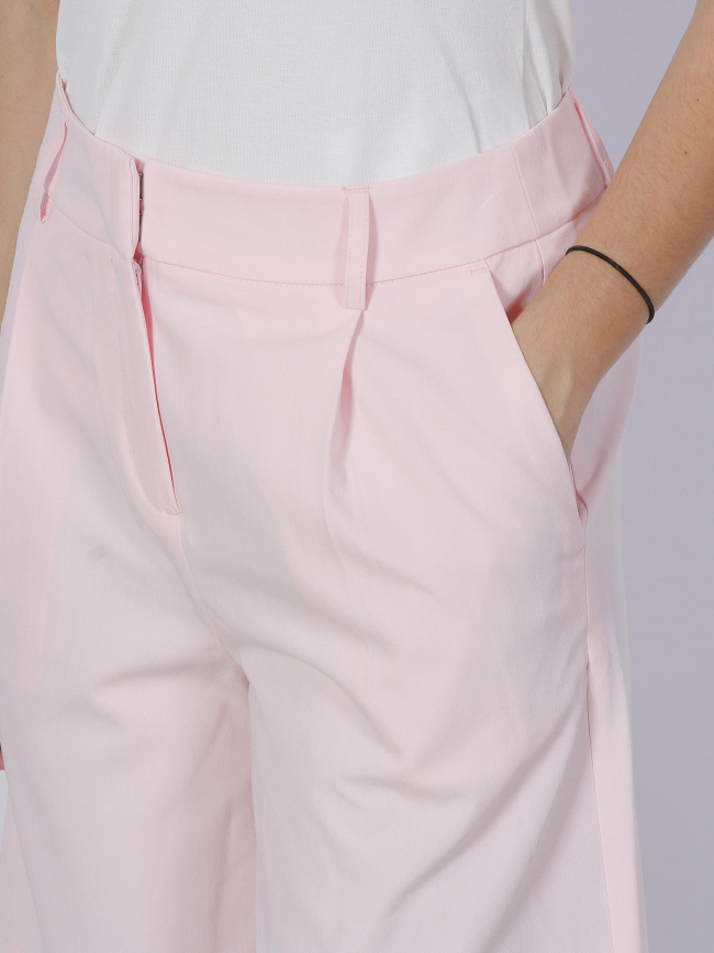 Short taille haute ample zelda rose clair femme - Vero Moda