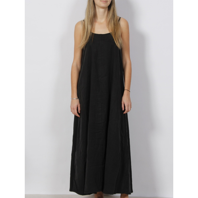 Robe longue harper strap noir femme - Vero Moda