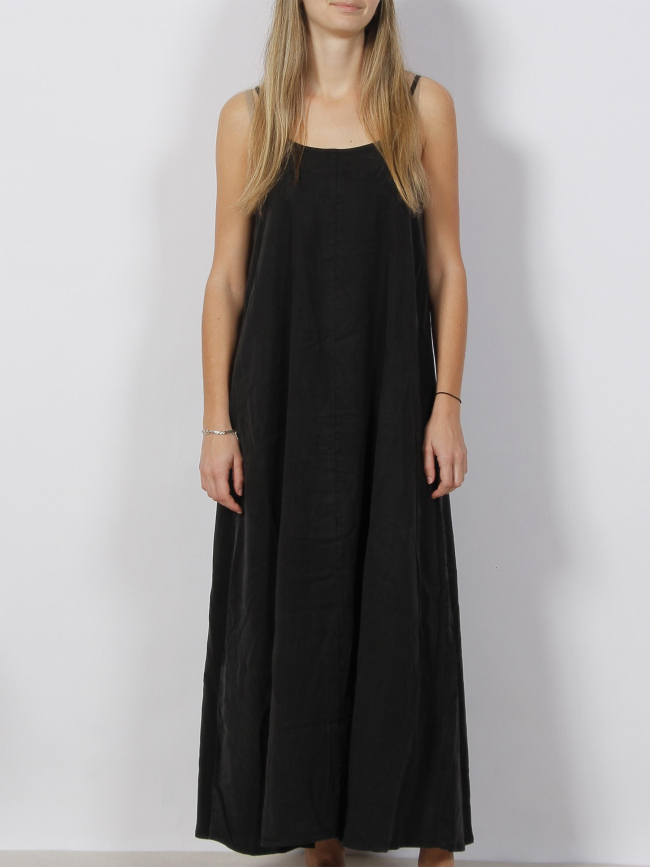 Robe longue harper strap noir femme - Vero Moda