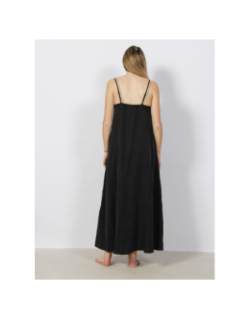 Robe longue harper strap noir femme - Vero Moda