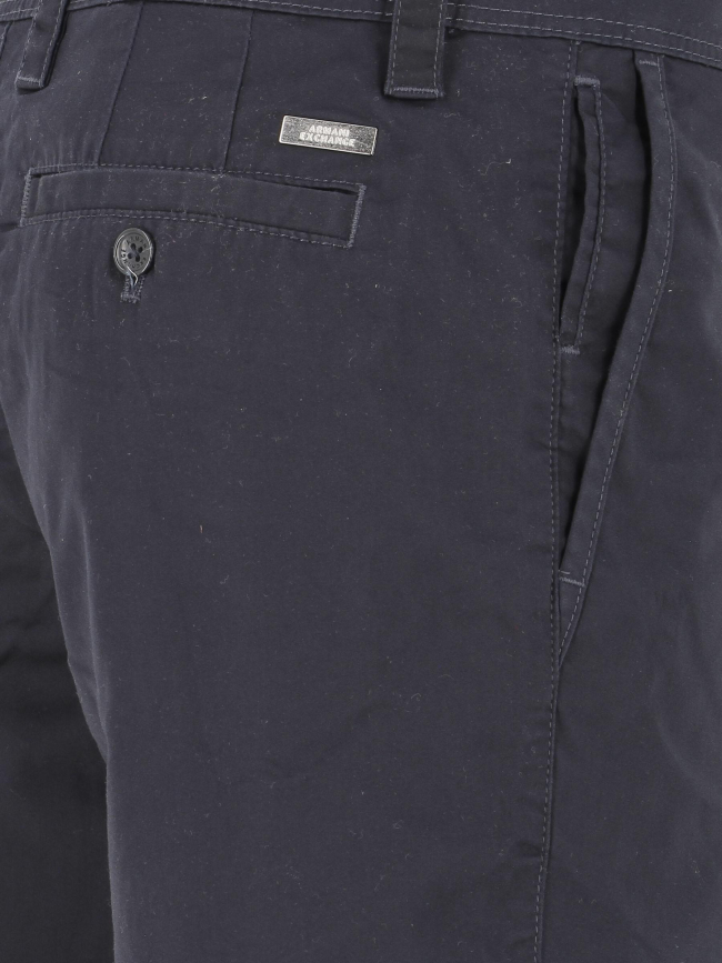 Short chino deep bleu marine homme - Armani Exchange