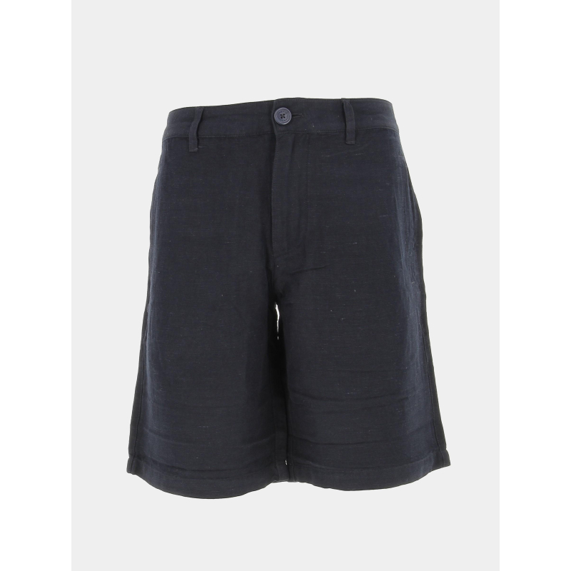 Short en lin bleu marine homme - Armani Exchange