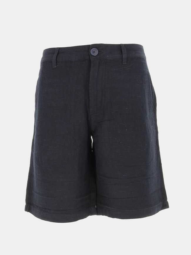 Short en lin bleu marine homme - Armani Exchange