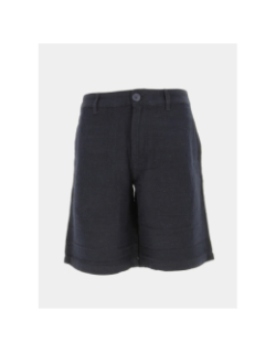 Short en lin bleu marine homme - Armani Exchange