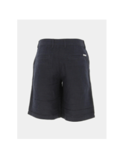 Short en lin bleu marine homme - Armani Exchange