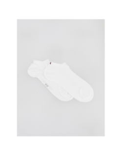 Pack 2 paires de chaussettes basses blanc femme - Tommy Hilfiger