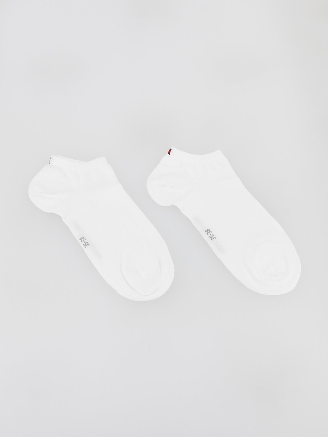 Pack 2 paires de chaussettes basses blanc femme - Tommy Hilfiger