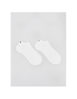 Pack 2 paires de chaussettes basses blanc femme - Tommy Hilfiger