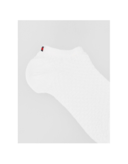 Pack 2 paires de chaussettes basses blanc femme - Tommy Hilfiger