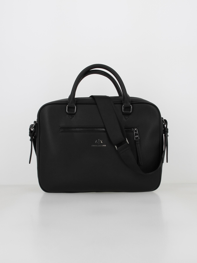 Sacoche ordinateur briefcase noir - Armani Exchange