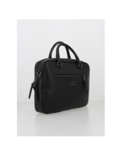 Sacoche ordinateur briefcase noir - Armani Exchange