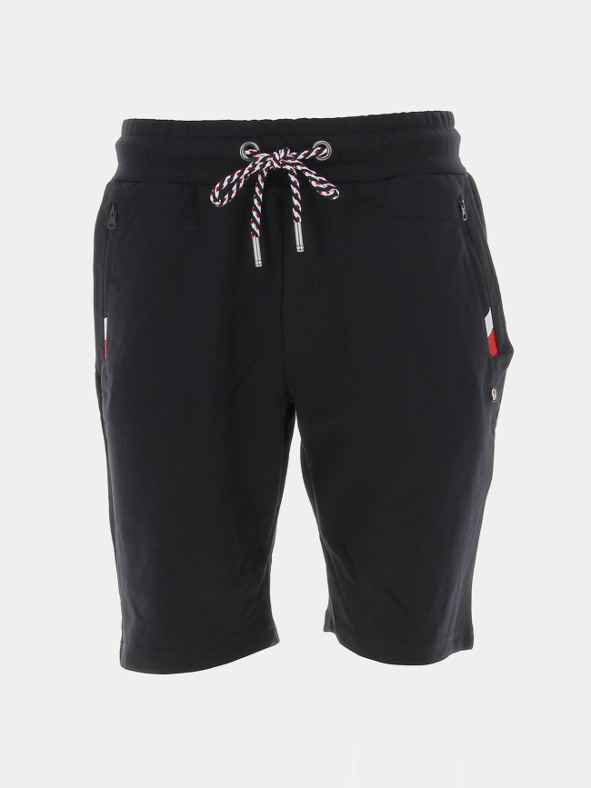 Short jogging tricolore bleu marine homme - Benson & Cherry