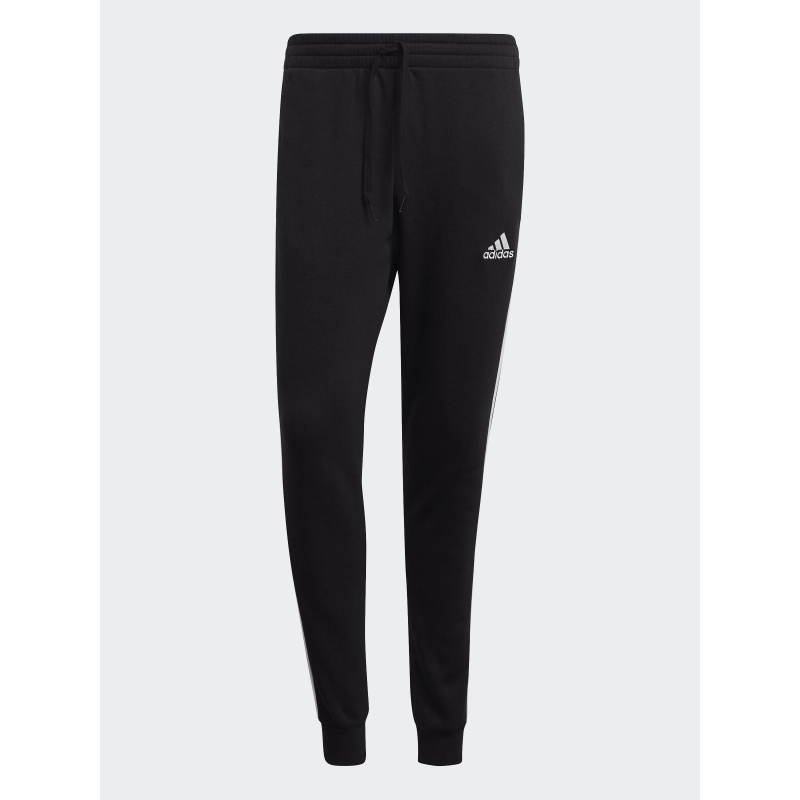 Jogging sportswear slim 3 stripes logo noir homme - Adidas