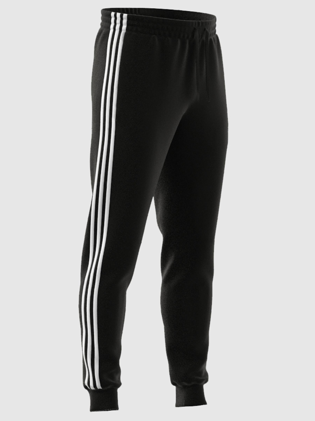 Jogging sportswear slim 3 stripes logo noir homme - Adidas