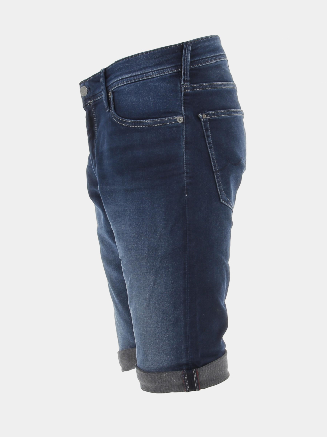 Short en jean scotty 3 bleu marine homme - Teddy Smith