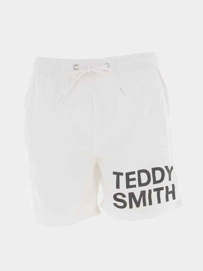 Short de bain diaz blanc homme - Teddy Smith