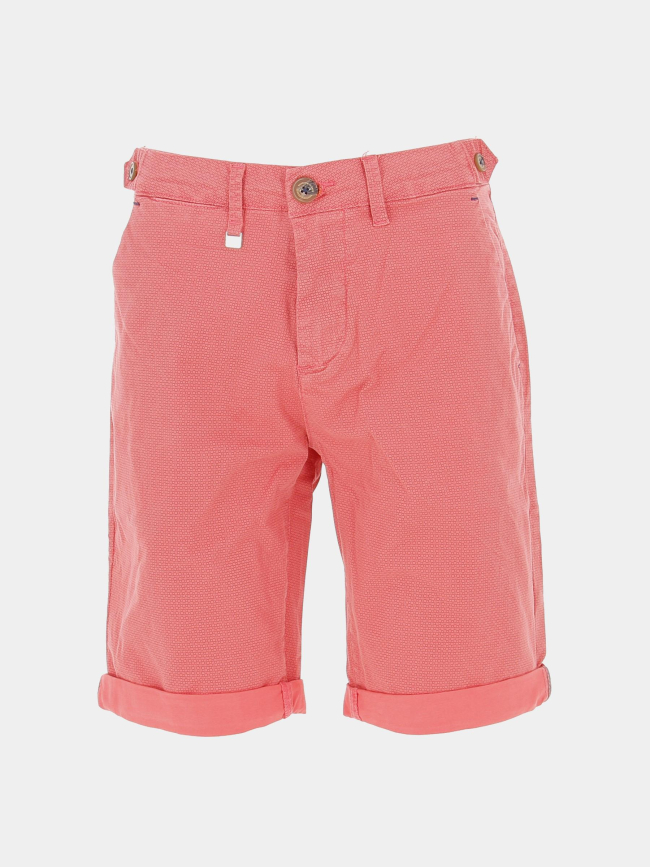 Short chino imprimés brint rouge homme - Benson & Cherry