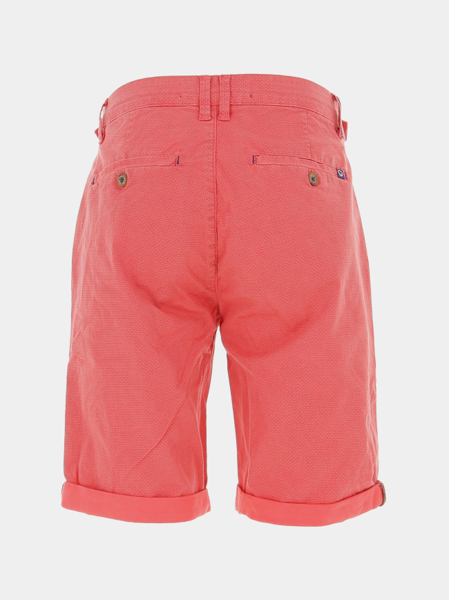 Short chino imprimés brint rouge homme - Benson & Cherry