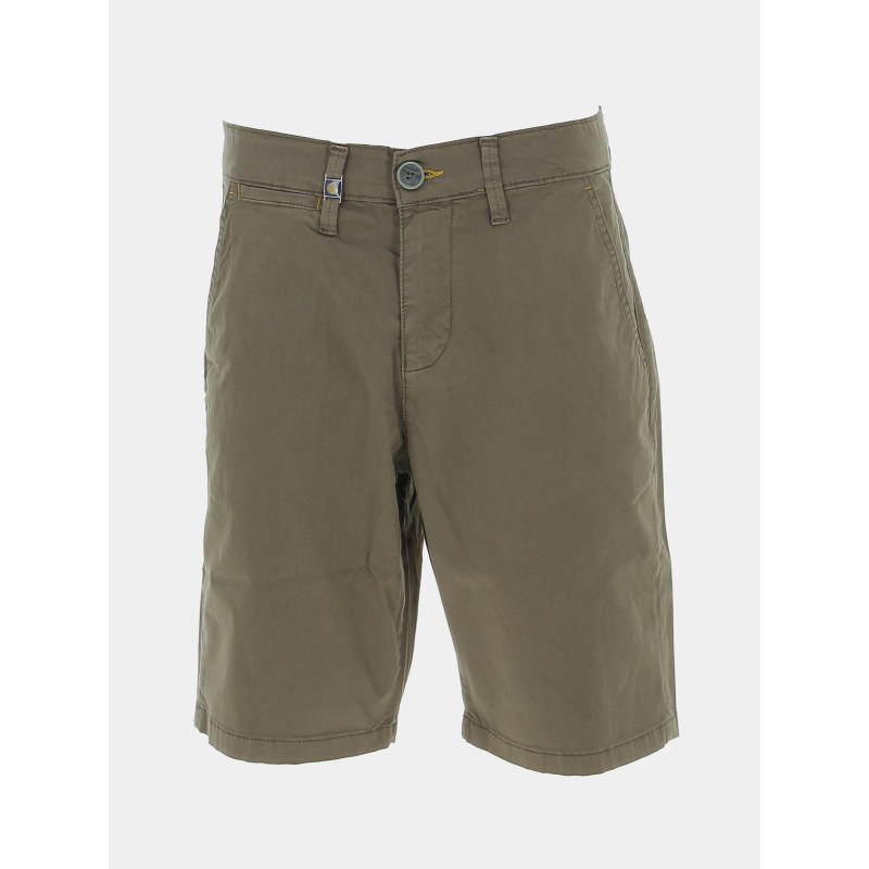 Short chino signature berlin kaki homme - Benson & Cherry