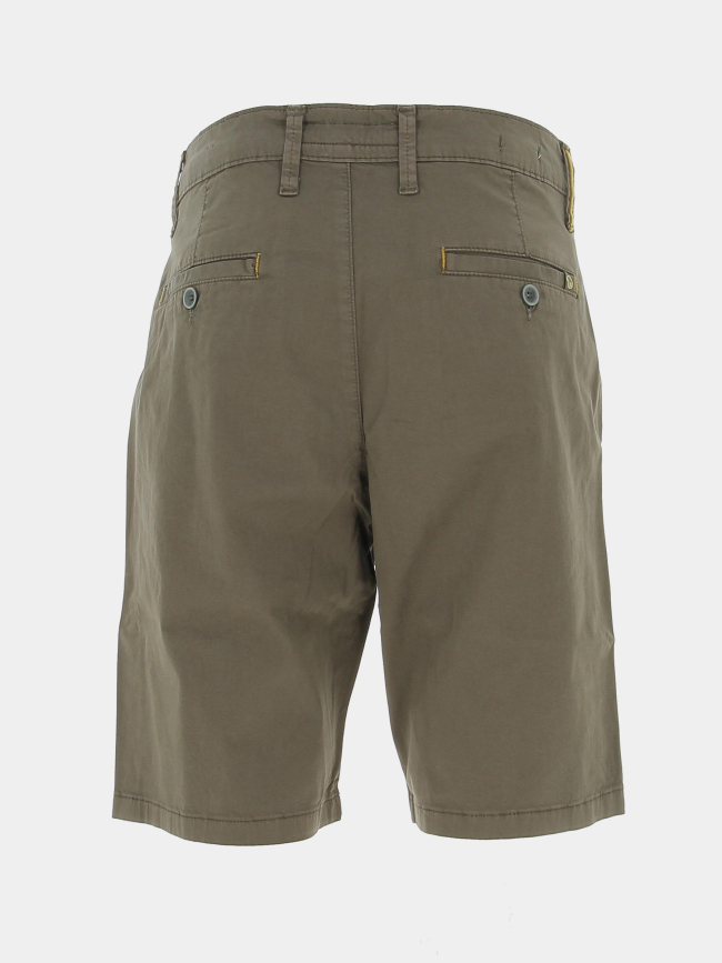 Short chino signature berlin kaki homme - Benson & Cherry