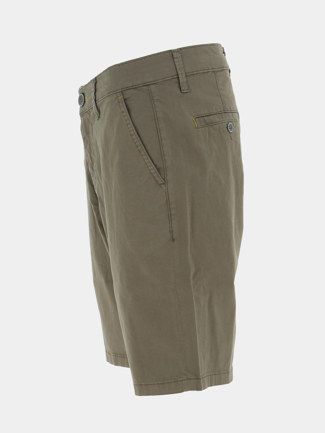 Short chino signature berlin kaki homme - Benson & Cherry