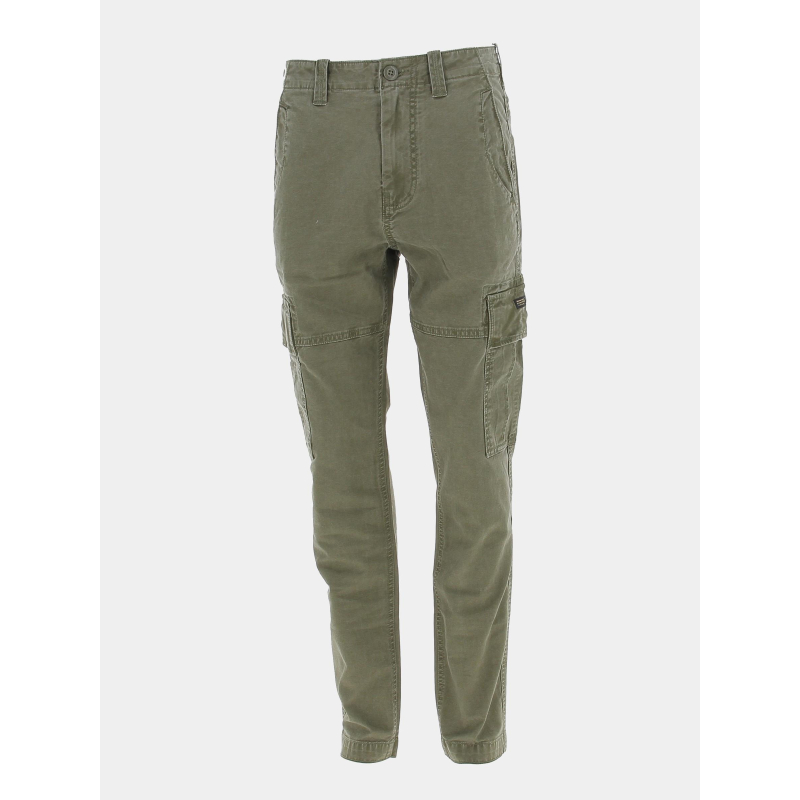 Pantalon cargo core authentic kaki homme - Superdry