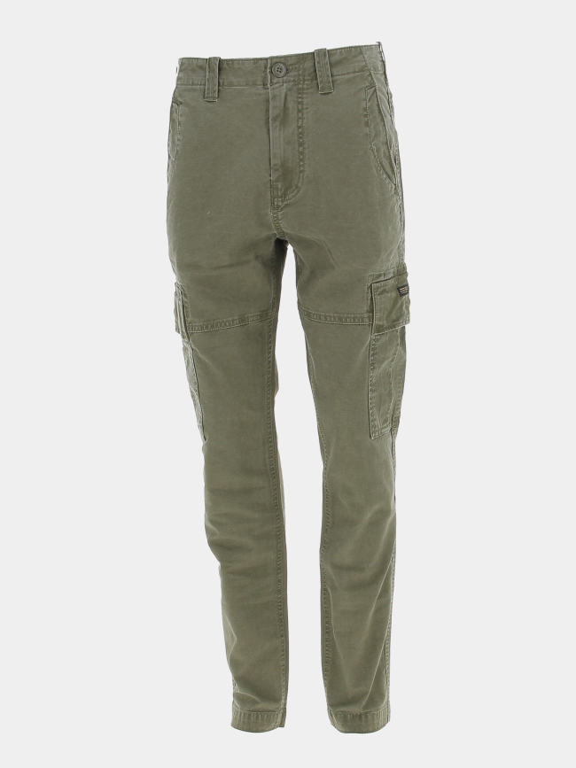 Pantalon cargo core authentic kaki homme - Superdry