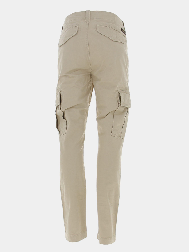 Pantalon cargo core stone beige homme - Superdry