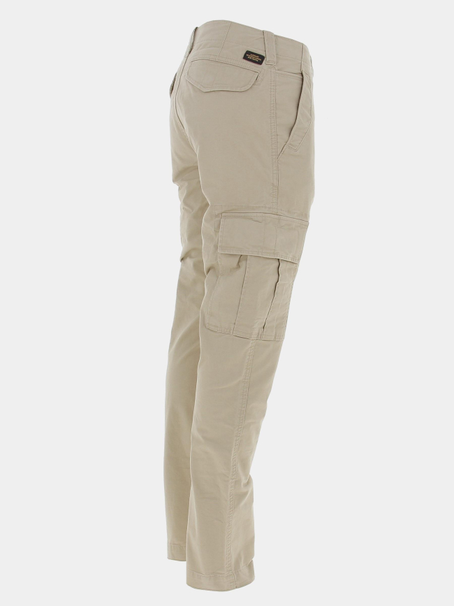 Pantalon cargo core stone beige homme - Superdry