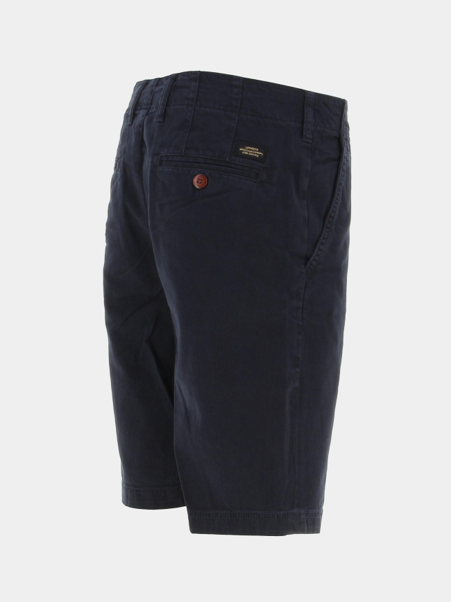 Short chino vintage officier bleu marine homme - Superdry