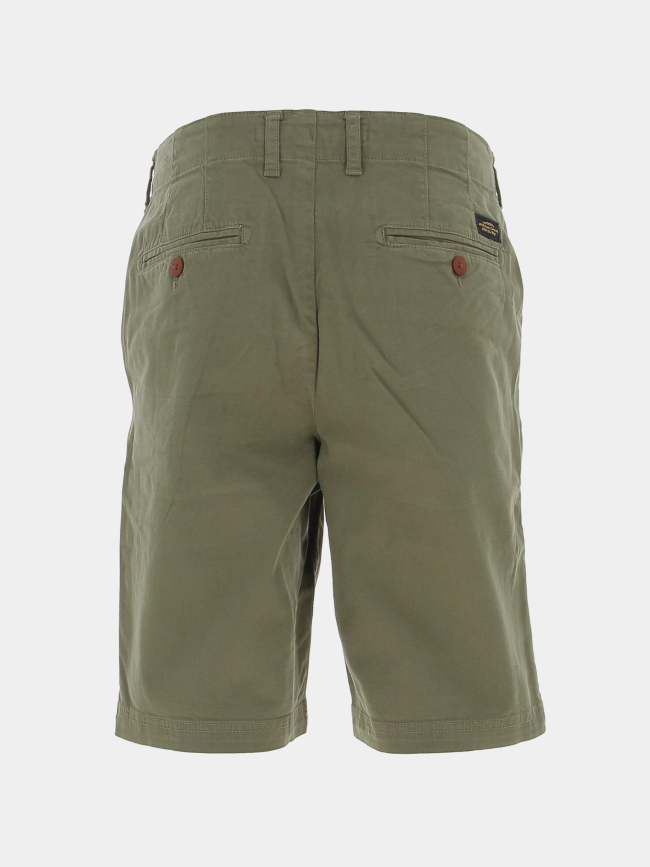 Short chino vintage officier kaki homme - Superdry